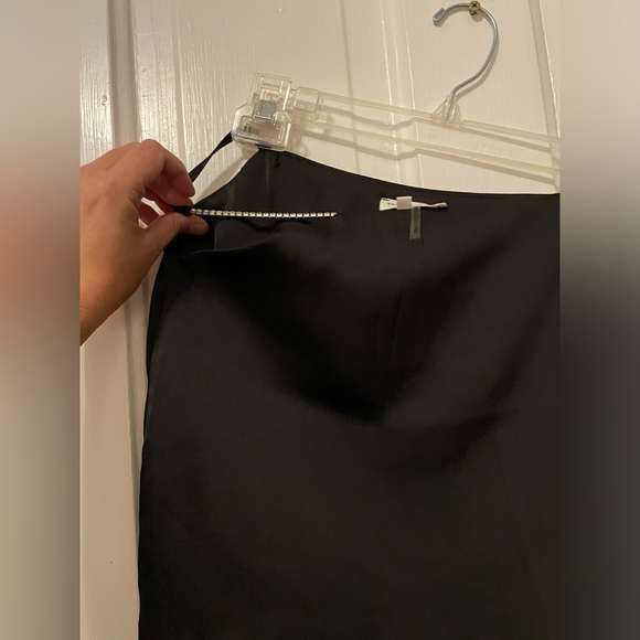 2 for $6 NWOT Satin skirt with diamond belt - Picture 7 of 7